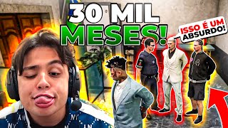 PAULINHO CONSEGUIU DERRUBAR o ABEL da SECRETARIA de SEGURANÇA! GTA RP (Modder clips)