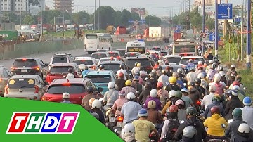 Cửa ngõ TP.HCM kẹt cứng khi người dân về quê nghỉ lễ sớm | THDT