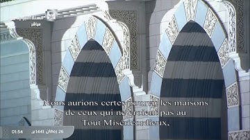 تلاوة صلاة التهجد ، الليلة السادسة و العشرون من المسجد النبوي 25 رمضان 1441 | الشيخ أحمد الحذيفي