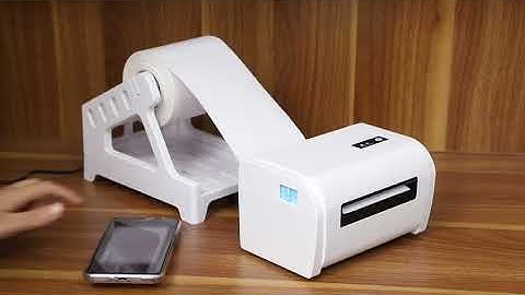 Desktop 110mm Thermal Label Printer ZJ-9200