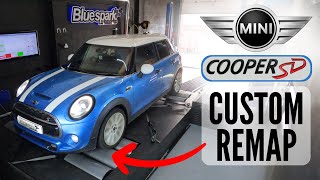 MINI Cooper SD 2.0 F55/F56 168bhp/170ps Custom ECU Remap with Dyno Test