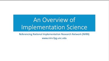 Implementation Science Introduction