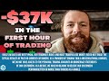 -$37k in the First Hour of Trading | Recap by Ross Cameron