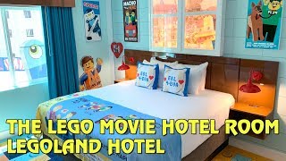 From the sleeping areas to bathrooms, fun-filled rooms are fully
themed with iconic lego movie characters, movie-based artwork and a
unikitty ins...