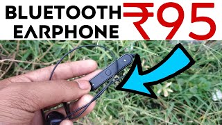Bluetooth Earphone at Just ₹95🔥🔥🔥 Paytm Maha Loot. Review Video screenshot 5