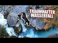 Wir springen einen neuen Wasserfall!! *gefährliche Strömung* // + Basketball Challenge