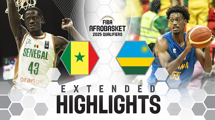 Senegal 🇸🇳 v Rwanda 🇷🇼 | Extended Highlights | FIBA AfroBasket 2025 Qualifiers