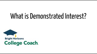 What is Demonstrated Interest? (2024)