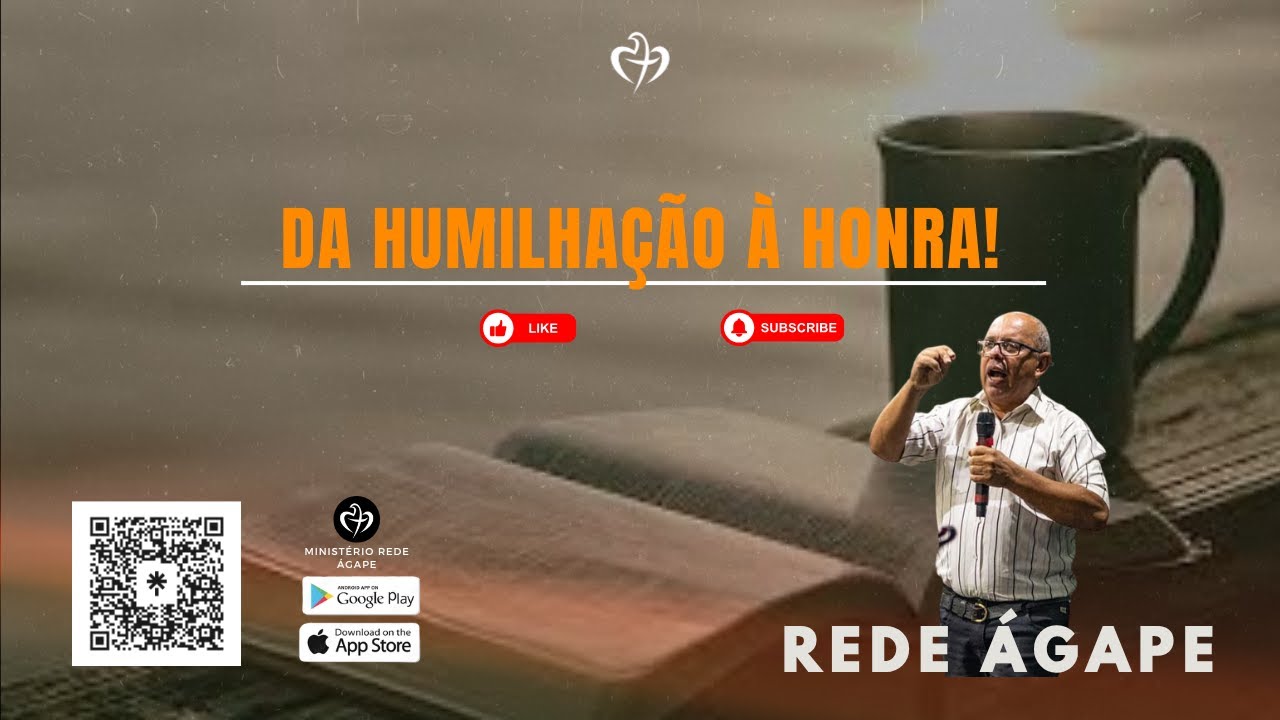 DA HUMILHAÇÃO À HONRA! | 13/07/2025 | MINISTÉRIO REDE ÁGAPE | Presb.Izaias