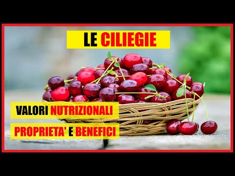 Video: Panino Alle Ciliegie: Contenuto Calorico, Proprietà Benefiche, Valore Nutritivo, Vitamine