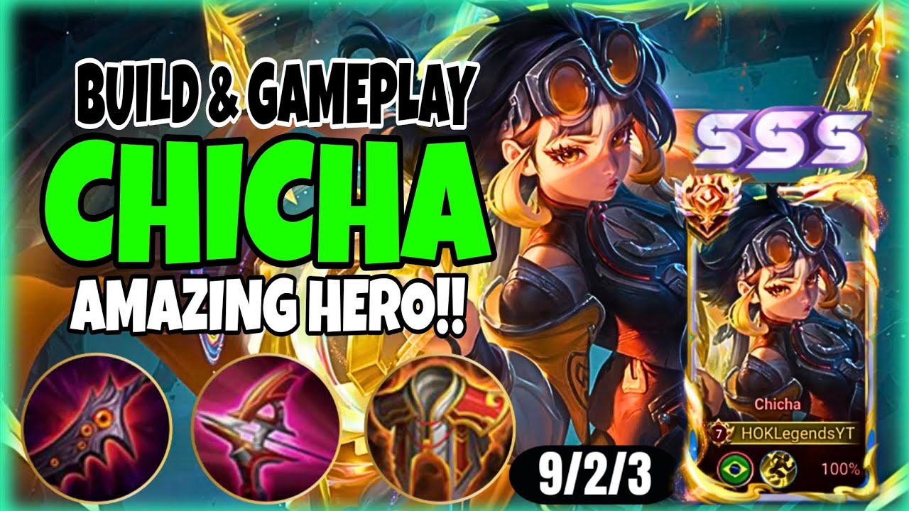 YOU MASTERED CHICHA'S MECHANICS! - CLASH LANE CHICHA HONOR OF KINGS BUILD | S13 NEW HERO