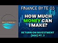 Finance Byte 03 - How Much Money Can I Make? | The Lazy Frugal Millennial