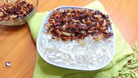 Coconut Tapioca Pudding Recipe | Tapioca Recipe