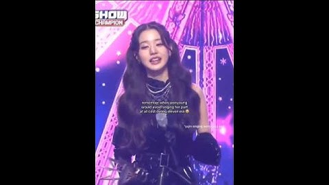 Remember when Wonyoung would avoid her part during "Eleven" Era💔💔