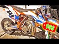 BUYING My Little Brother A  NEW DIRTBIKE Without Him Knowing!! KTM 85SX 2-Stroke