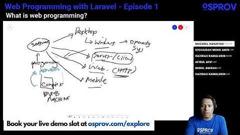 Web Programming with PHP Laravel EP1- What is Web Programming?