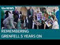 Grenfell victims remembered on fifth anniversary | ITV News