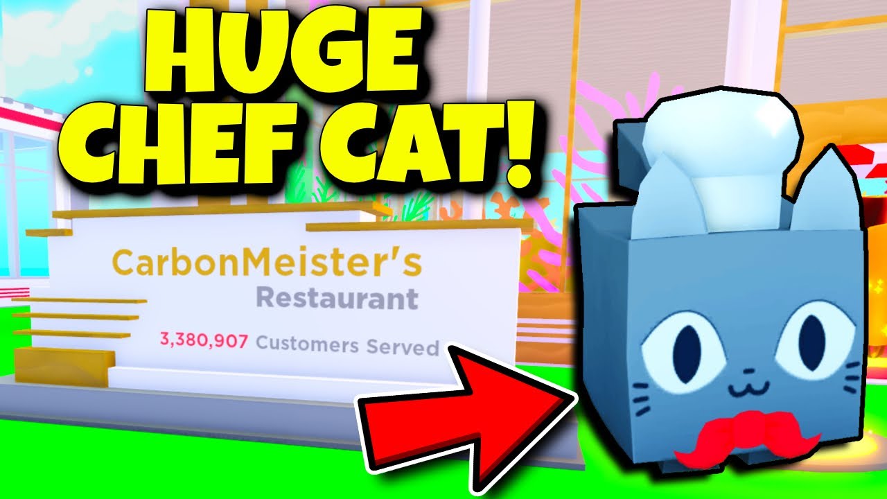 How to Get Huge Chef Cat in 'Pet Simulator X