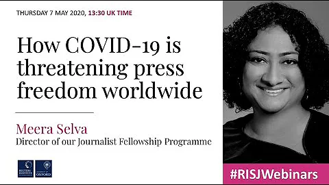 How COVID-19 is threatening press freedom worldwide | Meera Selva