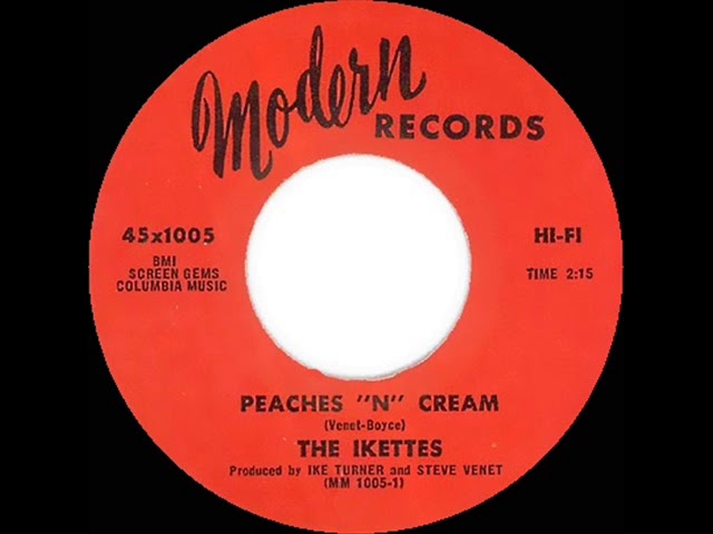 1965 HITS ARCHIVE: Peaches “N” Cream - Ikettes