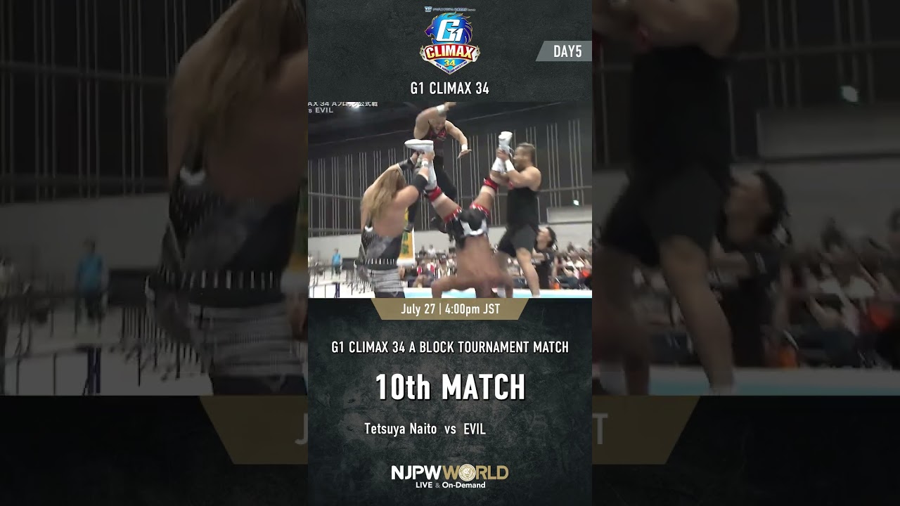 Resultados NJPW G1 Climax 34 (Julio 27, 2024)