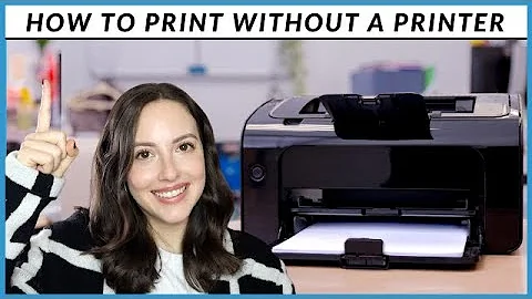How to Print Documents WITHOUT Owning a Printer!