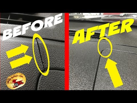 How To Repair a CRACKED DASH or Cover IT UP!