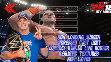 WR3D 2K19 MOD BY MIKE BAIL || BEST MOD ||REALISTIC TEXTURES|| NEW MOVES (POP-UP-STYLES CLASH) & MORE