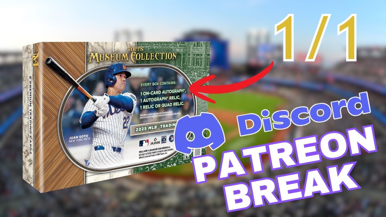 2025 Topps Museum Collection | 🚨1/1 Pulled 🚨