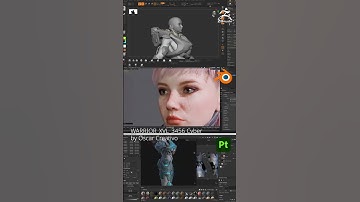 Characters 3d render by Oscar creativo #3dart #unrealengine #gaming #blender3d #digitalart #zbrush