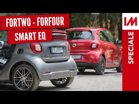 Prova smart EQ fortwo e forfour: le due chiavi della città