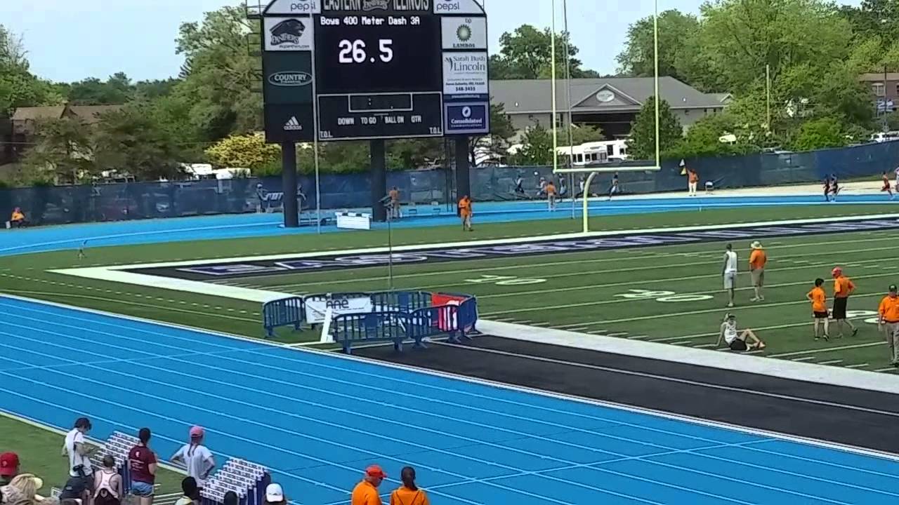 IHSA state track meet 3a 400m Final YouTube