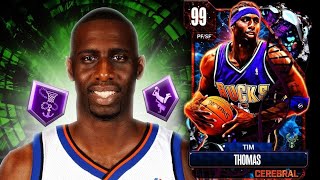 DARK MATTER TIM THOMAS IS JUST AS GOATED AS LAST YEAR!! THE NEW BEST SF IN NBA 2K24 MyTEAM!!