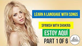 Shakira La Bicicleta English Meaning With Spanish Subtitles Learn A Language With Songs Youtube
