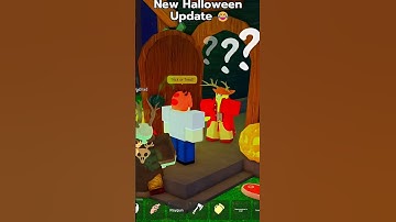 Halloween update is fun in 99 Nights in the Forest #dino #roblox #99nightintheforest #shorts