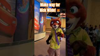 Make way for Nick Wilde! 🦊 #disneylandparis #youtubeshorts #zootopia #shorts #shortsvideo