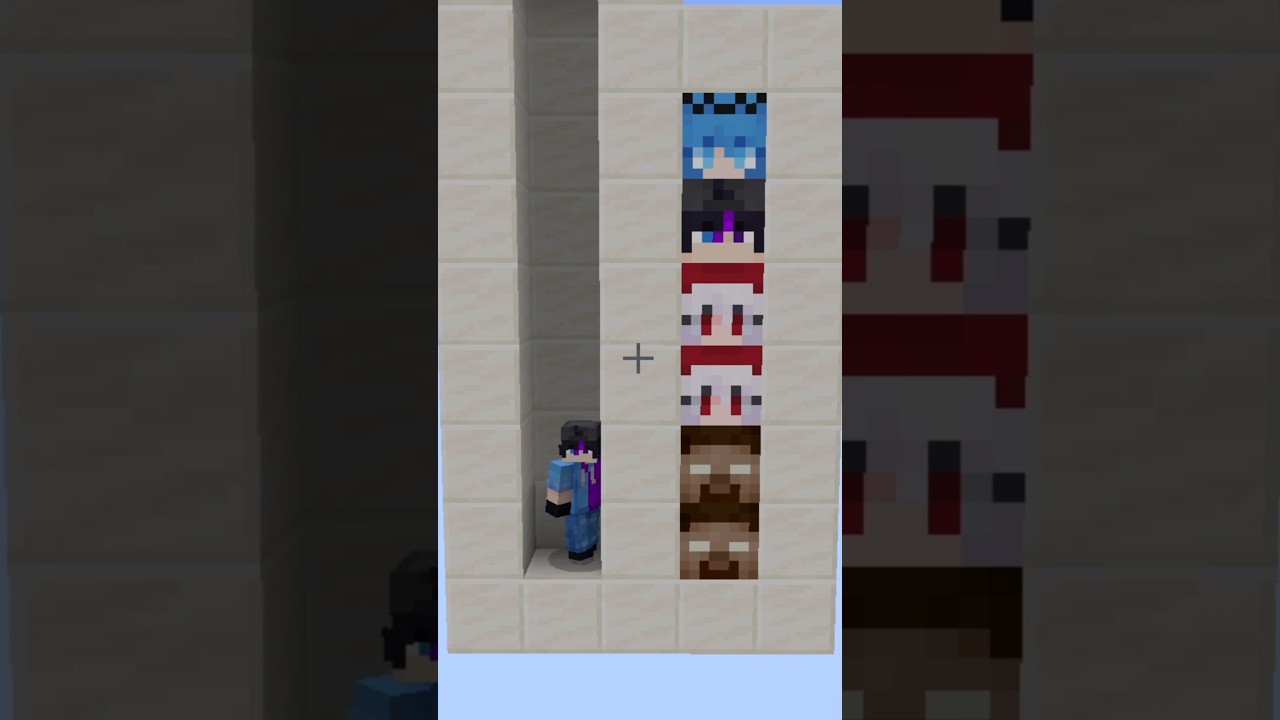 ADIVINA EL YOUTUBER 😳 🔥 #minecraft #shorts #celynnei #nabi #celycraft #minecraftespañol #humor
