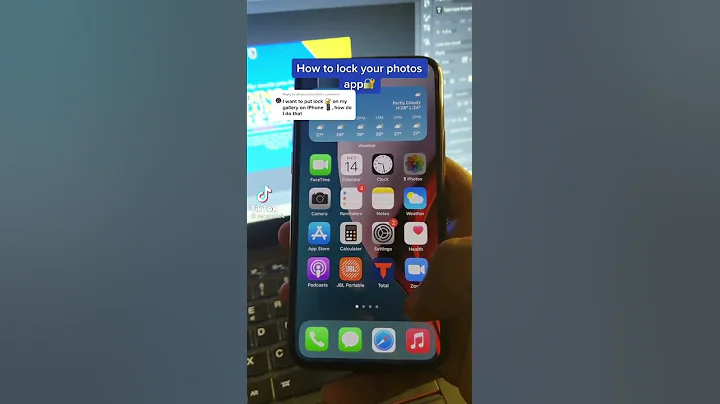 iPhone - How To Put Passcode On Photos On iPhone