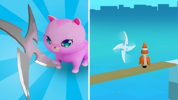 Dont Slice 😹😺🐈 The Cats All Levels Gameplay Android