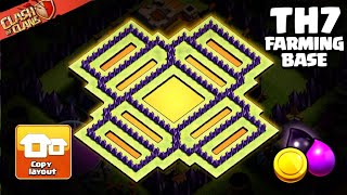 Best Town Hall 7 (TH7) Farming Base 2026 – Strong Resource Protection Strategy! Clash of Clans