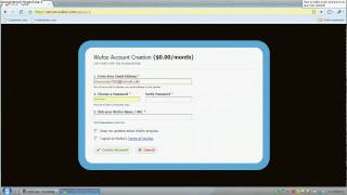 Make a form with wufoo!
