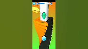 Stack ball - Crashing Platform LV-110 // #shorts #games #gaming #trending #viral #stackball