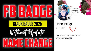 Facebook Black Badge Trick 2025 | How to get black badge on facebook @Trickmaster412 