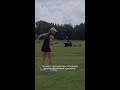 Taylor Heise on the Driving Range