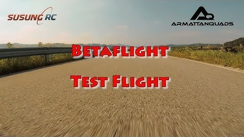 Betaflight Test flight #2 / Armattan Rooster / Russell FPV