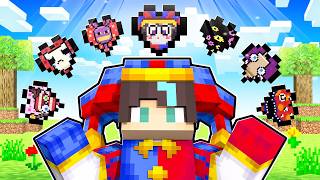 ¡Minecraft PERO hay CORAZONES del ASOMBROSO CIRCO DIGITAL!   Misaki Gamer