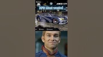 NFS Carbon Vs NFS Most wanted | BMW  M3 GTR #nfs #viralvideo #needforspeed