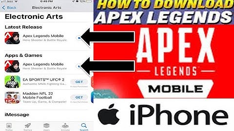 How To Download Apex legends Mobile global Version iOS Apex legends Mobile Not showing in App Store