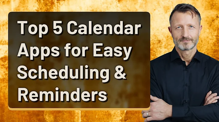 Top 5 Calendar Apps for Easy Scheduling & Reminders