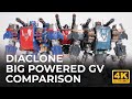 Diaclone Big Powered GV Comparison - DA-14 vs DA-17 vs DA-33